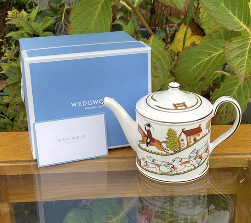Wedgwood hunting scenes small - wedgwood,