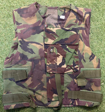 BRITISH ARMY BODY ARMOUR COVER VEST 180/116 PLATE CARRIER  FLAK JACKET CAMO B13