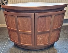 Vintage Nathan Furniture Corner Unit Retro Teak Wood