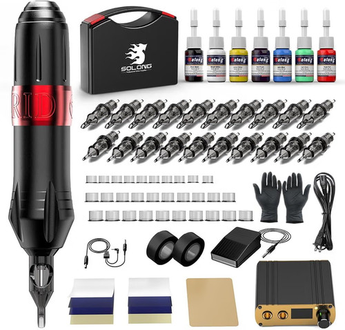 Tattoo kit hybrid - kit, rotary