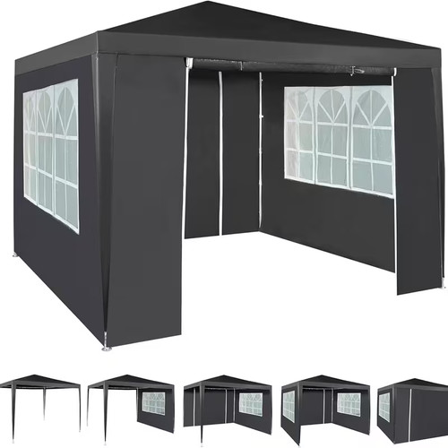 3x3m heavy duty gazebo marquee - 3x3m,