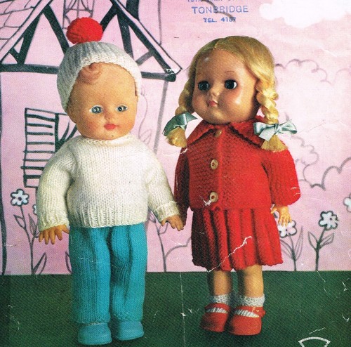 Dolls clothes knitting - ,