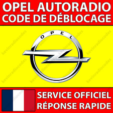 ✅OPEL RADIO UNLOCK CODE TOUCH & CONNECT ANTARA CORSA INSIGNIA ZAFIRA✅