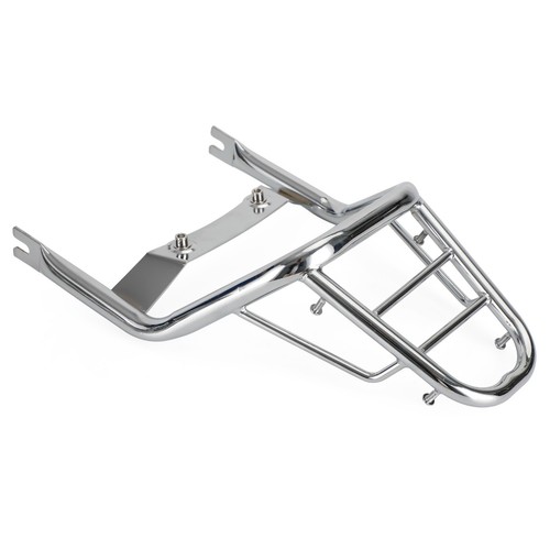 Rear rack chrome luggage - chrome,