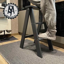 Wooden ladder, Kitchen stool, Library stool, Foldable stool, Step stool