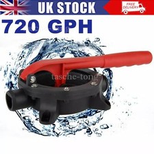 720 GPH Boat Marine Manual Diaphragm Hand Bilge Water Transfer Self-priming Pump