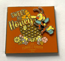 Disney Pin Badge Epcot Flower