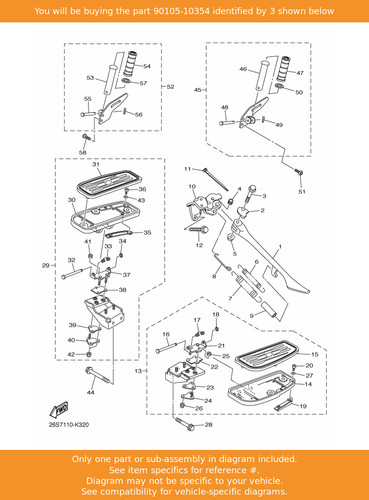 Yamaha bolt flange - yamaha, bolt,