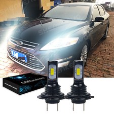 FOR Ford Mondeo MK4 Headlight Xenon White 6000K SET - 2X Led Light Bulbs 2007-14