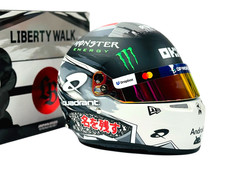 McLaren F1 Lando Norris 2025 Japan Grand Prix 1/2 Scale Replica Helmet Model