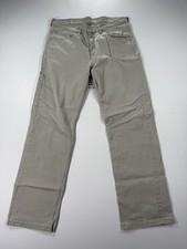 LEVI’S 752 STRAIGHT Jeans - W34 L32 - Beige - Great Condition - Men’s