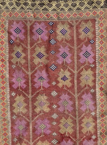 Floral handmade vintage cicim - handmade,