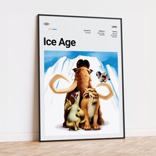 Ice Age Movie Film Poster Art