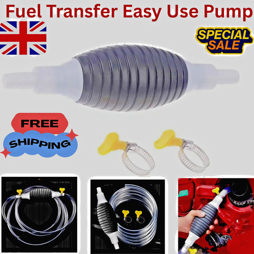Hand siphon pump petrol - hand,