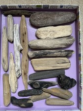 20 CHUNKY DRIFTWOOD PIECES For