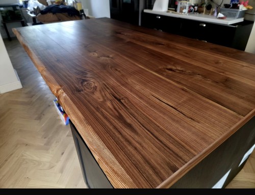Single large slab oak - large, beech