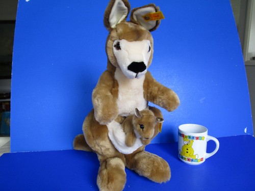 Steiff kango kangaroo - kangaroo, baby
