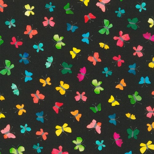 Butterflies black rainforest - black,