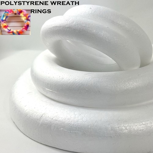 Polystyrene wreath rings - polystyrene,