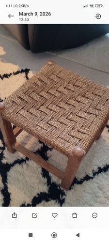 Vintage wooden stool 1960 - stool, 1960’s