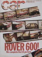 CAR 10/1985 featuring Lotus