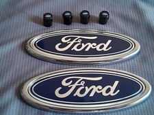 FORD Oval badges x2 Cosworth sierra Fiesta Escort capri escort mk2 Dust caps
