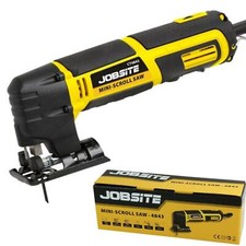 Jobsite Variable Speed Mini Scroll Wood Metal Plastic Fret Saw 75w 230v