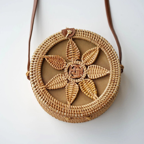 Rattan summer bag for - summer, women