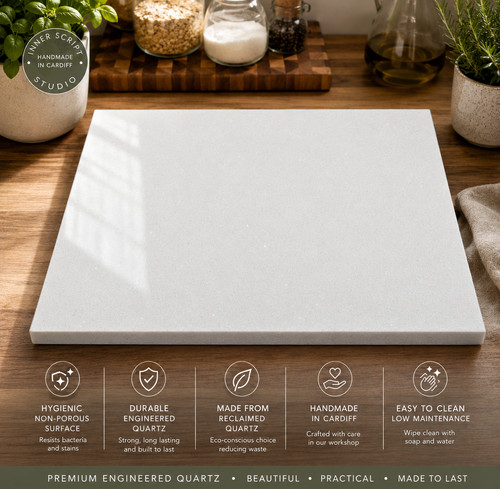 Quartz stone chopping board - quartz, board/