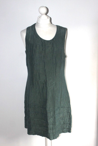 Grizas green linen - green, linen/silk