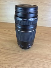 Canon EF 75-300mm 1:4-5.6 III Zoom Lens.
