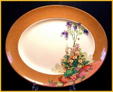 Bishop & Stonier Art Deco 11 3/4 Inches Platter Circa 1931 In Excellent Conditti