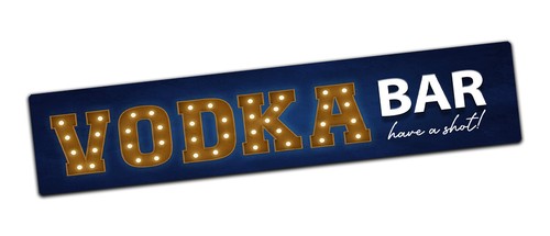 Vodka bar runner mat spirits - runner,
