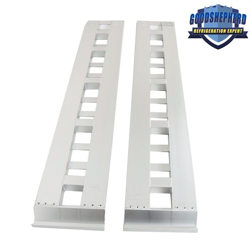 Pair x14 aluminum ramps - pair, 84"x14"