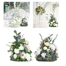 Fake Flowers Ball Roses Heads