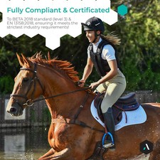 2018 regs Ladies Uk 16 ish .L5 Body Protector Airowear Jump- XC  - Compete COMFY