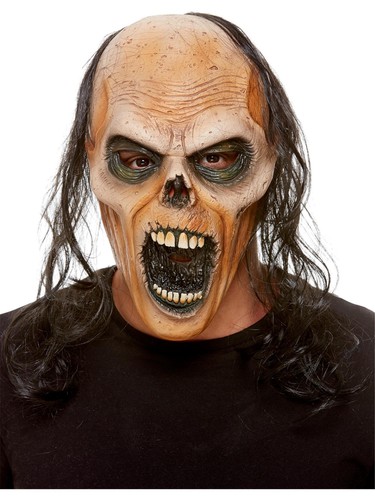 Zombie latex mask - zombie,