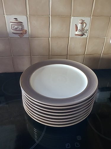 Denby truffle dinner plate 1 - truffle,