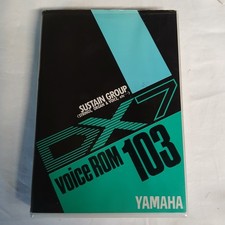 Yamaha DX7 Voice ROM 103 Data