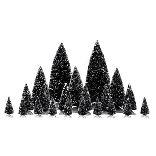 Lemax assorted pine trees - assorted, set