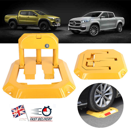 Lockable parking bollard - 2x,