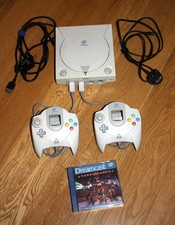 SEGA Dreamcast Console + 2 Controllers + Quake III Arena – Fully Working