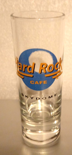 Hard rock cafe shot glass - rock,