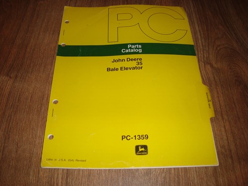John deere bale elevator - deere, 35