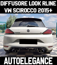 Spoiler Sous Pare-Chocs Arrière Rline Diffuseur VW Scirocco 2015-2017