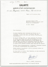 Anne J. Bodet - Typed Letter