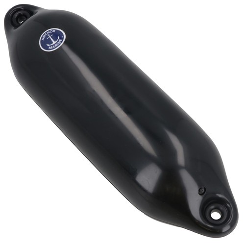 Boat fender black anchor - black,