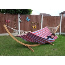 Hammock with spreader Bar and