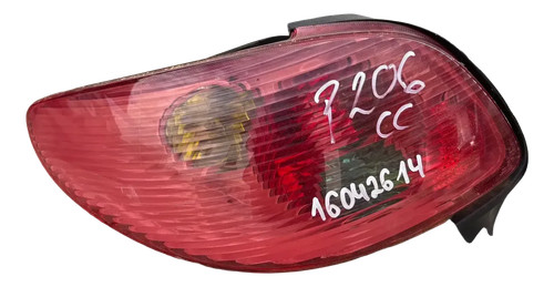 Peugeot 206 tail light left - cc,
