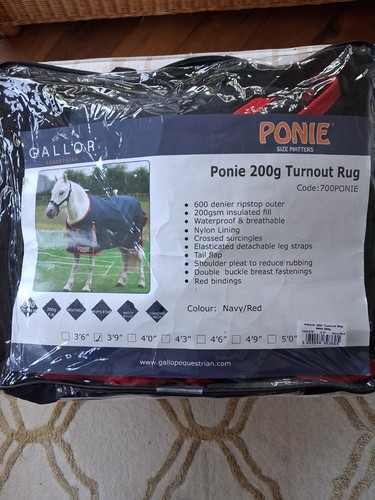 Gallop ponie shetland turnout - ,